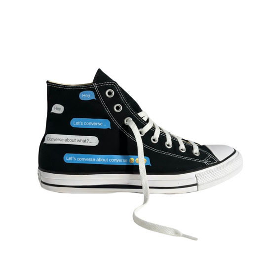 LET'S CONVERSE CHUCKS