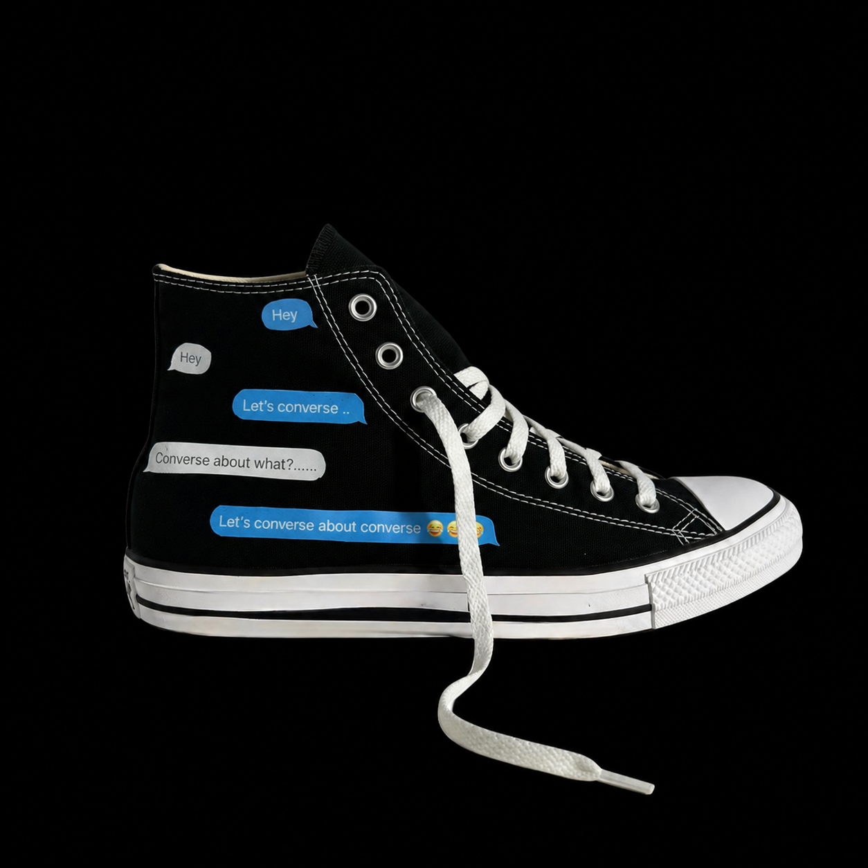 LET'S CONVERSE CHUCKS