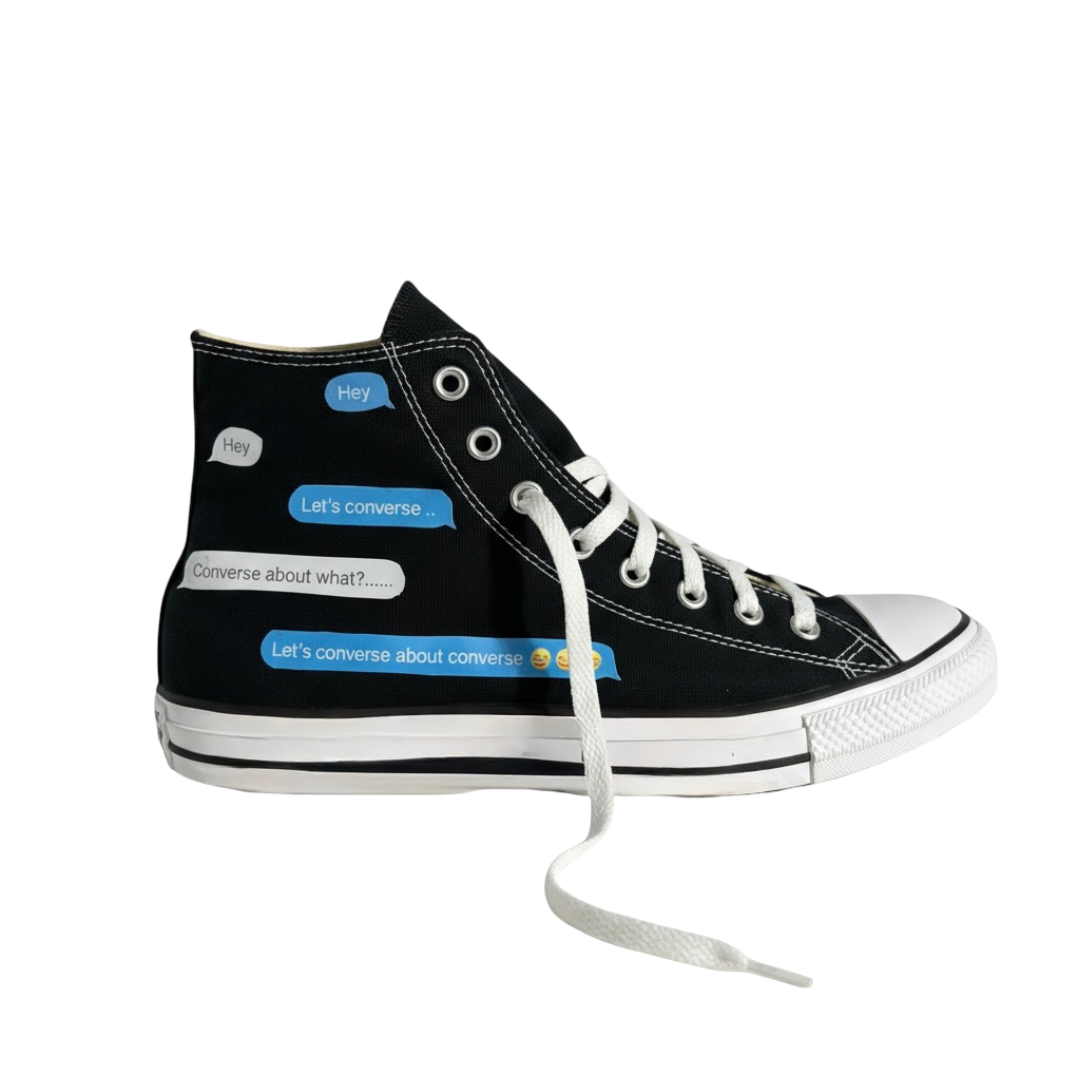 LET'S CONVERSE CHUCKS